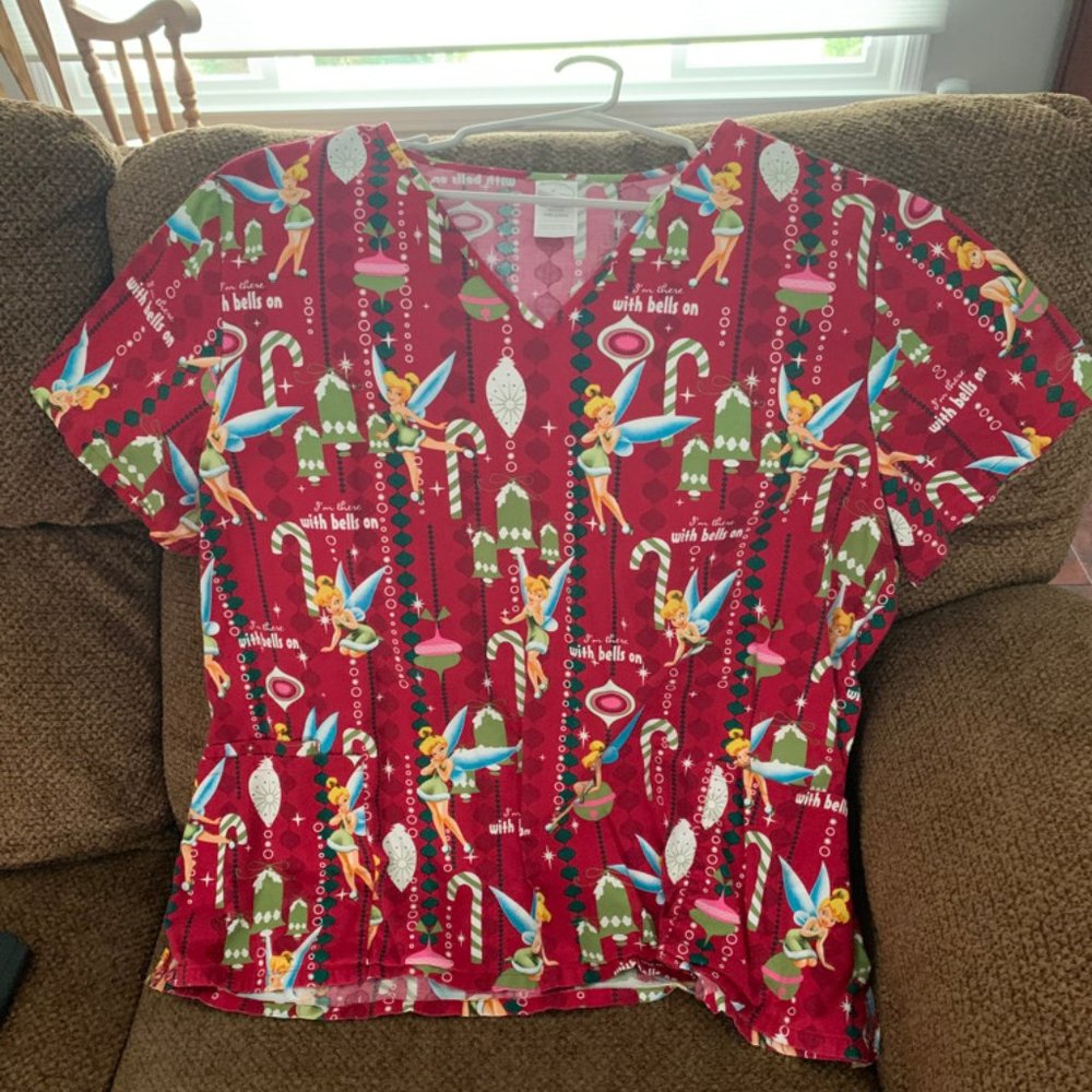Twinkle Bell Scrub Top